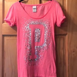 Victoria’s Secret PINK Sequin embellished TEE